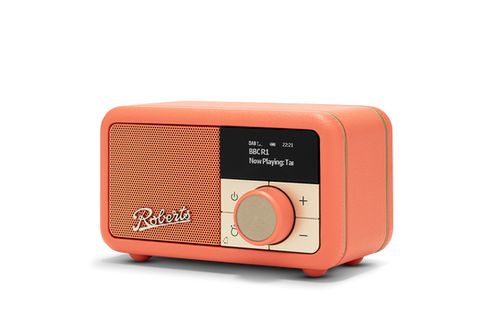 Roberts Revival Petite 2 DAB / DAB+ / FM RDS digital radio, Pop Orange