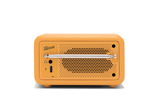 Roberts Revival Petite 2 DAB / DAB+ / FM RDS digital radio, Sunburst Yellow