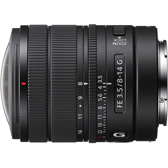 Sony SEL814G FE 8-14mm F3.5 Fisheye G Lens
