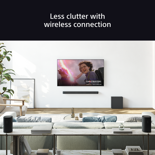 Sony SA-RS8 BRAVIA Theatre Rear 8 Wireless Rear Speakers for HTA9000, HTA8000 & HTA3000