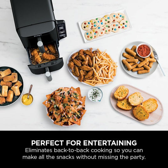 Ninja SL300UK Double Stack 2-Drawer Air Fryer 7.6L