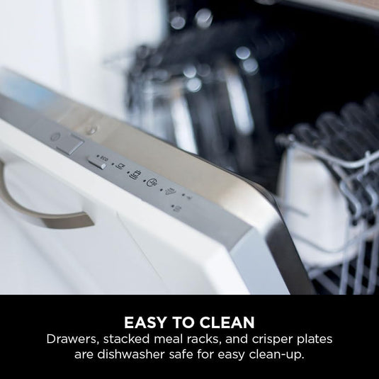 Ninja SL300UK Double Stack 2-Drawer Air Fryer 7.6L