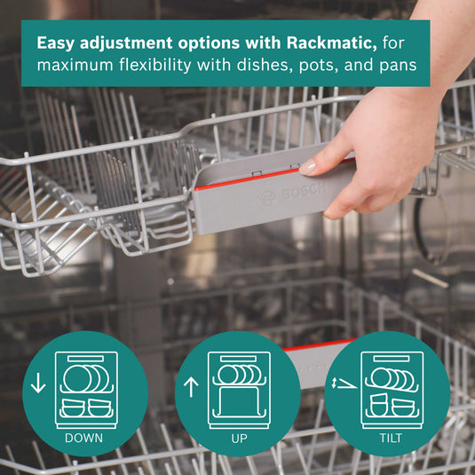 Bosch SMH4HVX14G Series 4 Fully Integrated Full Size Dishwasher