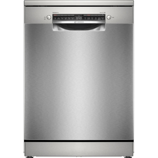 Bosch Series 6, Free-standing dishwasher, 60 cm, Brushed steel