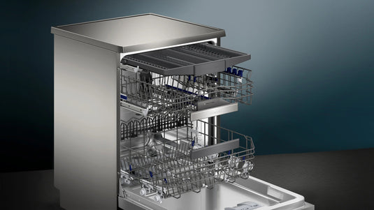 Siemens SN25EI13CE iQ500 Free-standing dishwasher 60 cm Brushed steel anti-fingerprint