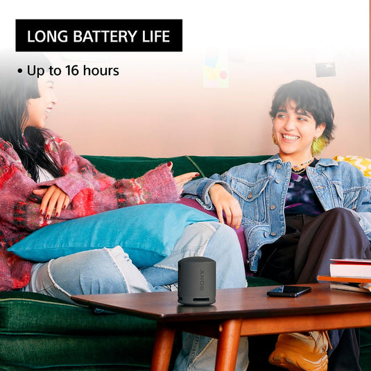 Sony SRS-XB100 Portable Wireless Bluetooth Speaker, Orange