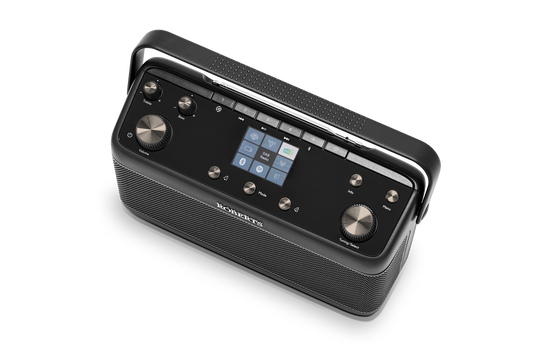 Roberts Stream 219 Stereo Internet / DAB/ DAB+/ FM RDS radio with 60 presets, Black