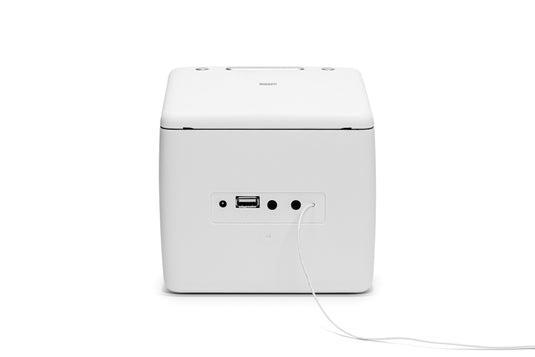 Roberts SOUND49 DAB+/ FM Bedside Radio with CD & Bluetooth, White