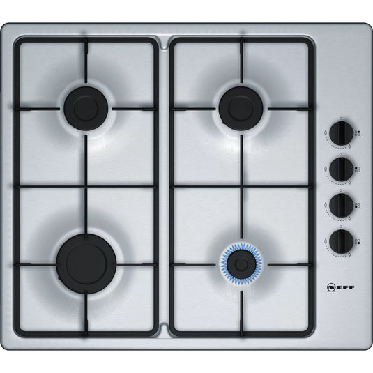 Neff N30, Gas hob, 60 cm, Stainless steel