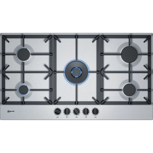 Neff N70, Gas hob, 90 cm, Stainless steel