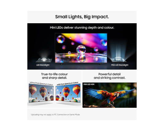 Samsung UE43M70H 43" Mini LED M70H 4K Vision AI Smart TV
