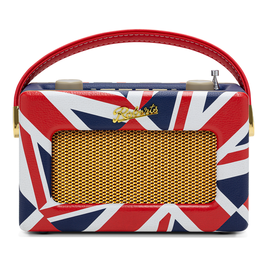 Roberts Revival Uno DAB/DAB+/FM radio with Bluetooth, Union Jack Design (Coronation Edition)