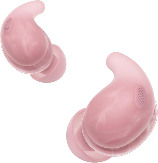 Sony WF-LS910 LinkBuds Fit Wireless Noise Canceling Headphones, Marble Pink