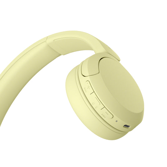 Sony WH-CH520 Wireless Headphones, Yellow