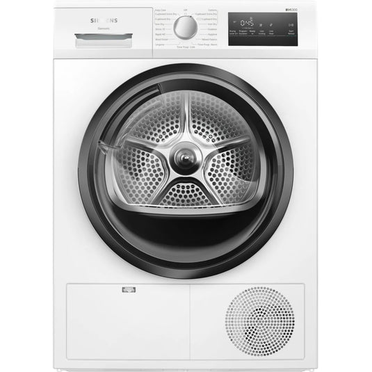 Siemens iQ300, Condenser tumble dryer, 8 kg