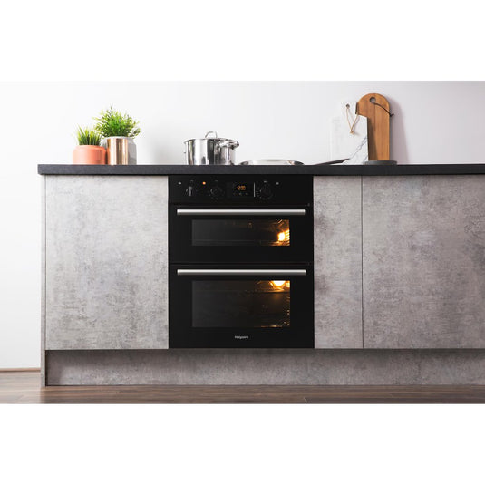 Hotpoint Class 2 DU2 540 BL Built-Under Oven - Black
