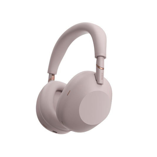 Sony WH-1000XM6 Wireless Noise Cancelling Headphones, Sand Pink