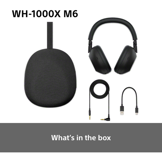 Sony WH-1000XM6 Wireless Noise Cancelling Headphones, Sandstone