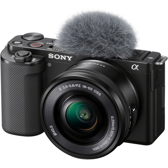 OPEN-BOX RENEWED - Sony ZV-E10 Interchangeable Lens Vlog Camera with 16-50mm Lens