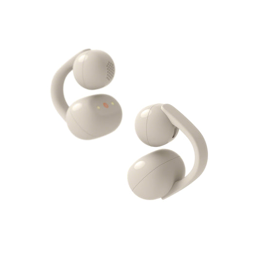 Sony WF-LC900 LinkBuds Clip Wireless Headphones, Cream