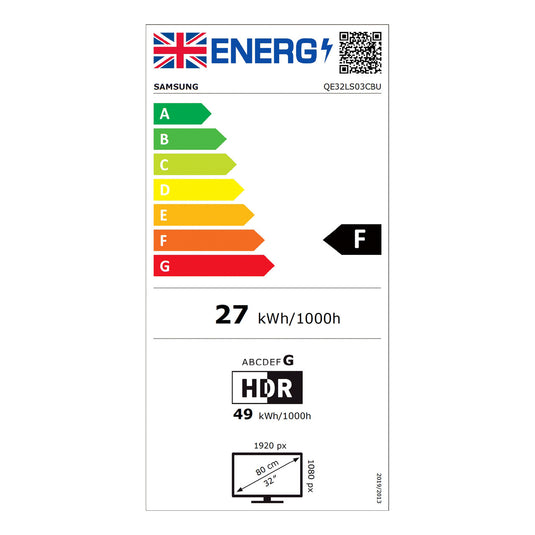 Samsung QE32LS03CB 32" The Frame Art Mode QLED HDR Smart TV