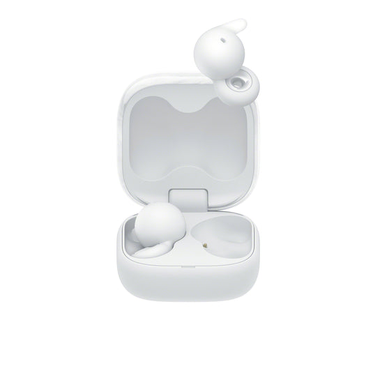 Sony WL-F910 LinkBuds Open Wireless Earbuds with Ring Driver, White