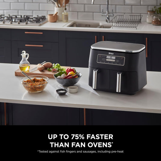 Ninja AF300UK Foodi Dual Zone 7.6L Air Fryer