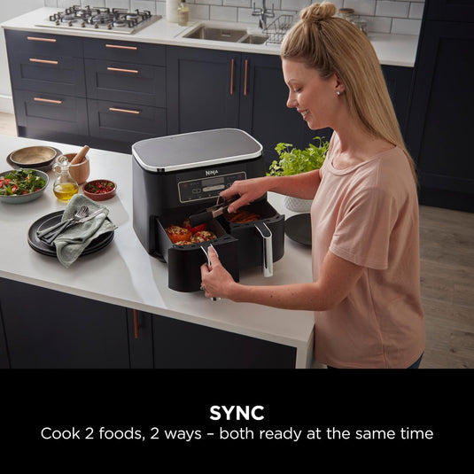 Ninja AF300UK Foodi Dual Zone 7.6L Air Fryer