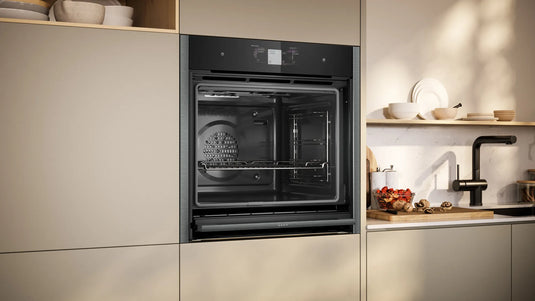 Neff N90, Built-in oven with added steam function, 60 x 60 cm, Graphite-Grey