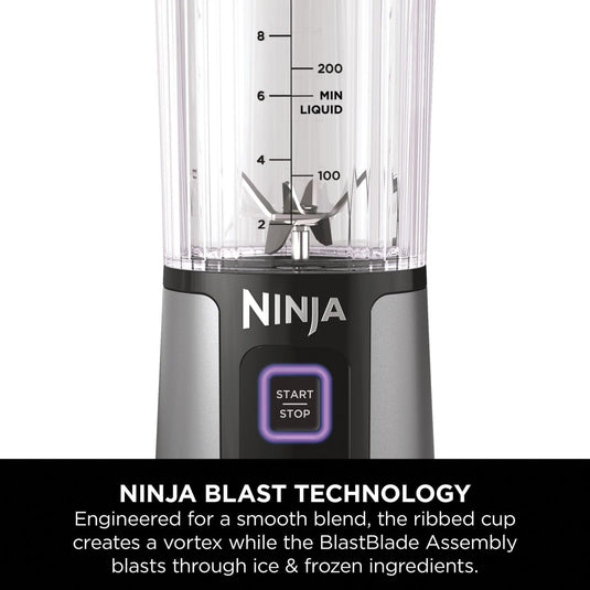 Ninja BC151UKBK Blast Cordless Portable Blender, Black