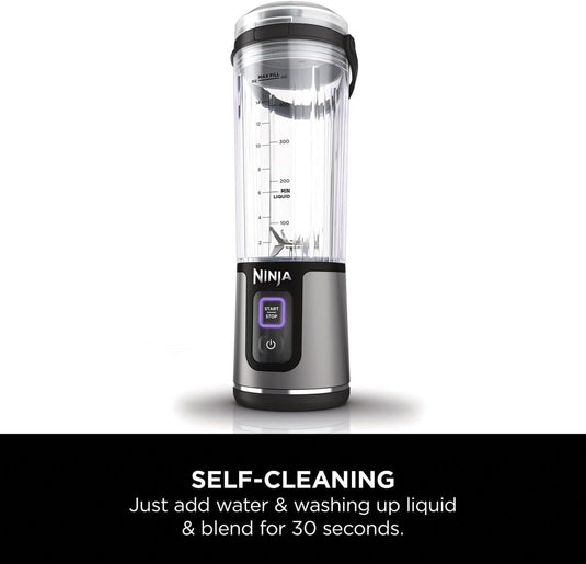 Ninja BC151UKBK Blast Cordless Portable Blender, Black