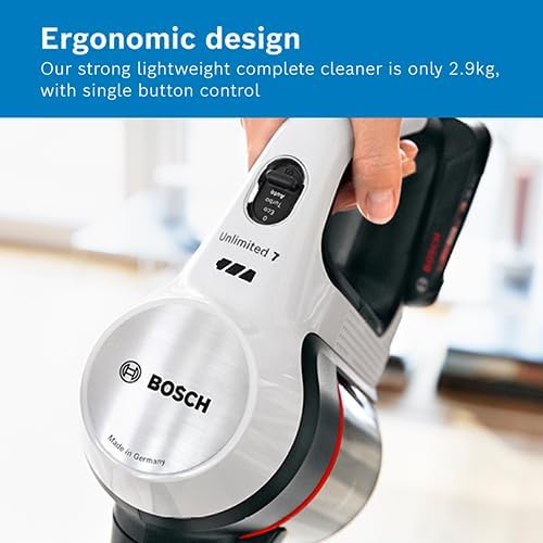 Bosch BCS712GB White Unlimited 7 Cordless Vacuum Cleaner