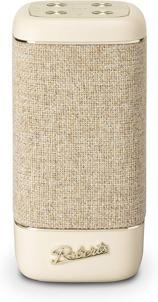 Roberts Beacon 330 Bluetooth Speaker, Pastel Cream