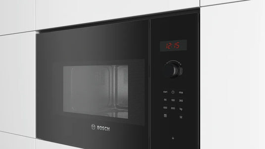 Bosch Series 4, Built-in microwave oven, Black