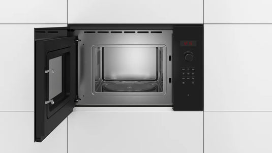 Bosch Series 4, Built-in microwave oven, Black