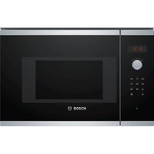 Bosch Series 4, Built-in microwave oven, Stainless steel