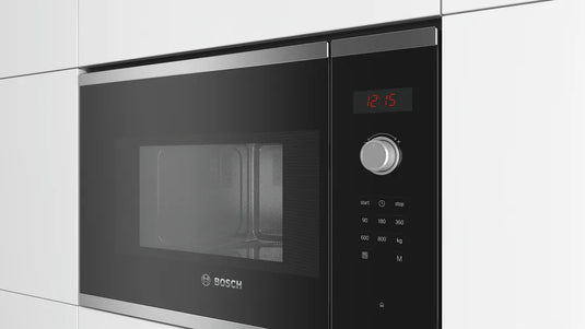 Bosch Series 4, Built-in microwave oven, Stainless steel