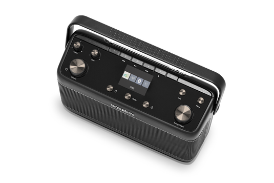 Roberts Blutune 7 Stereo DAB / DAB+ / FM Radio with 40 presets, Black