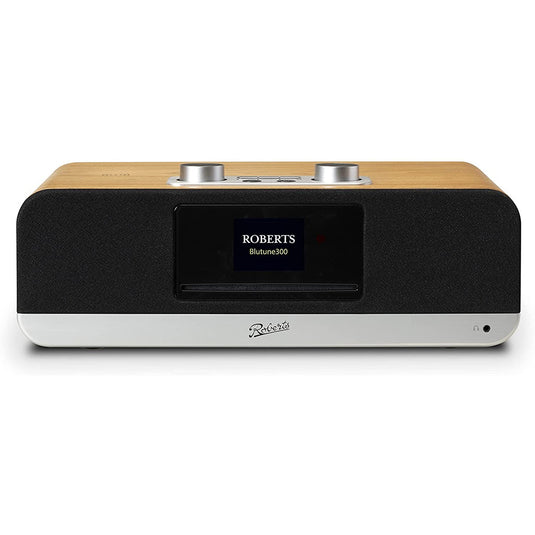 OPEN-BOX RENEWED - Roberts BluTune 300 DAB / DAB+ / FM RDS / Bluetooth / CD / USB sound system, Wood