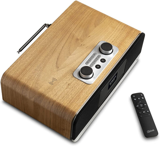 Roberts BluTune 300 DAB / DAB+ / FM RDS / Bluetooth / CD / USB sound system, Wood