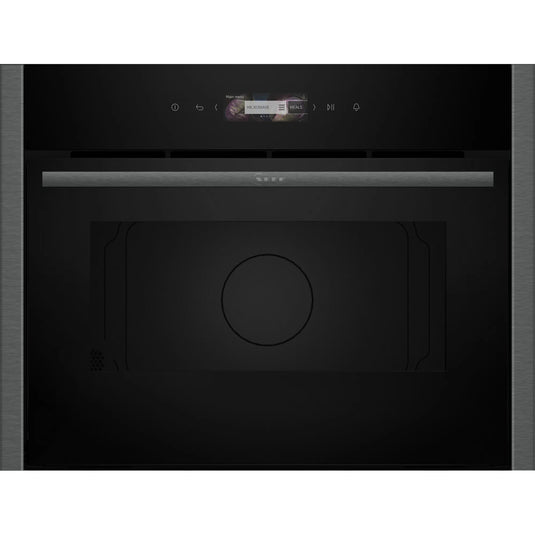 Neff N70, Built-in microwave oven, 60 x 45 cm, Graphite-Grey