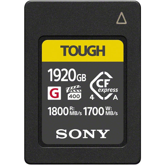 Sony CEA-G1920T 1920GB TOUGH CFexpress Type A Flash Memory Card