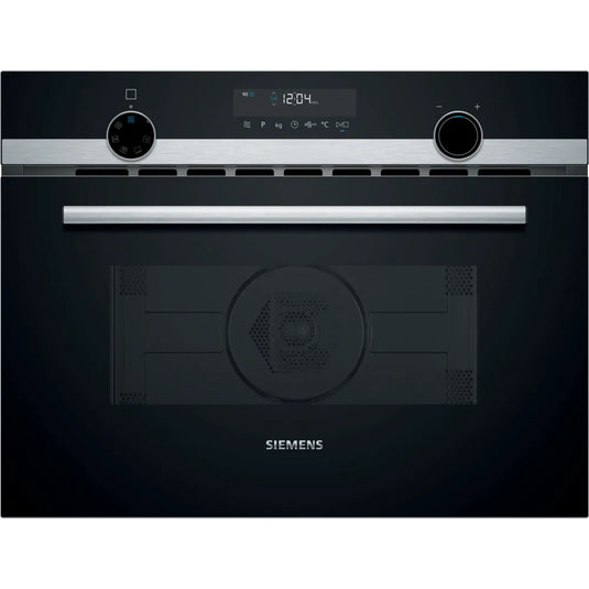 Siemens iQ500, Built-in microwave oven with hot air, 60 x 45 cm, Stainless steel