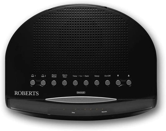 Roberts CR9971 Chronologic VI Clock Radio, Black