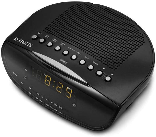 Roberts CR9971 Chronologic VI Clock Radio, Black