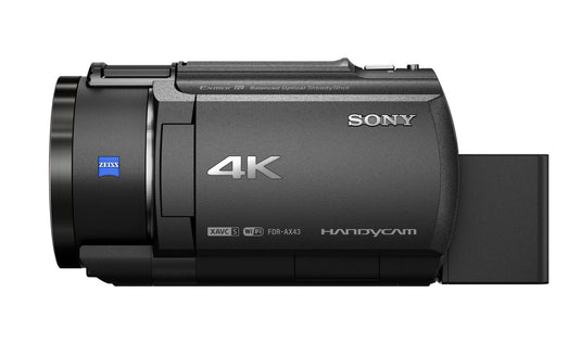 OPEN-BOX RENEWED - Sony FDR-AX43 4K Handycam with Exmor R CMOS sensor