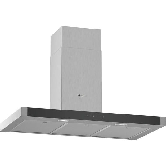 Neff N50, Wall-mounted cooker hood, 90 cm, Stainless steel