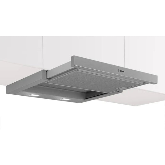 Bosch Series 2, Telescopic cooker hood, 60 cm, Silver metallic