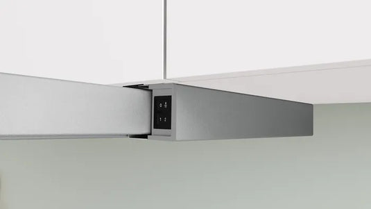 Bosch Series 2, Telescopic cooker hood, 60 cm, Silver metallic