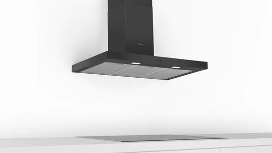 Bosch Series 2, Wall-mounted cooker hood, 90 cm, Black